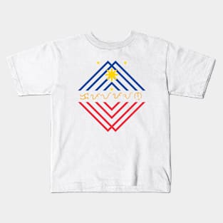 Baybayin word Kapayapaan (Peace) Kids T-Shirt